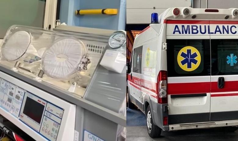 Ambulanza a Caggiano
