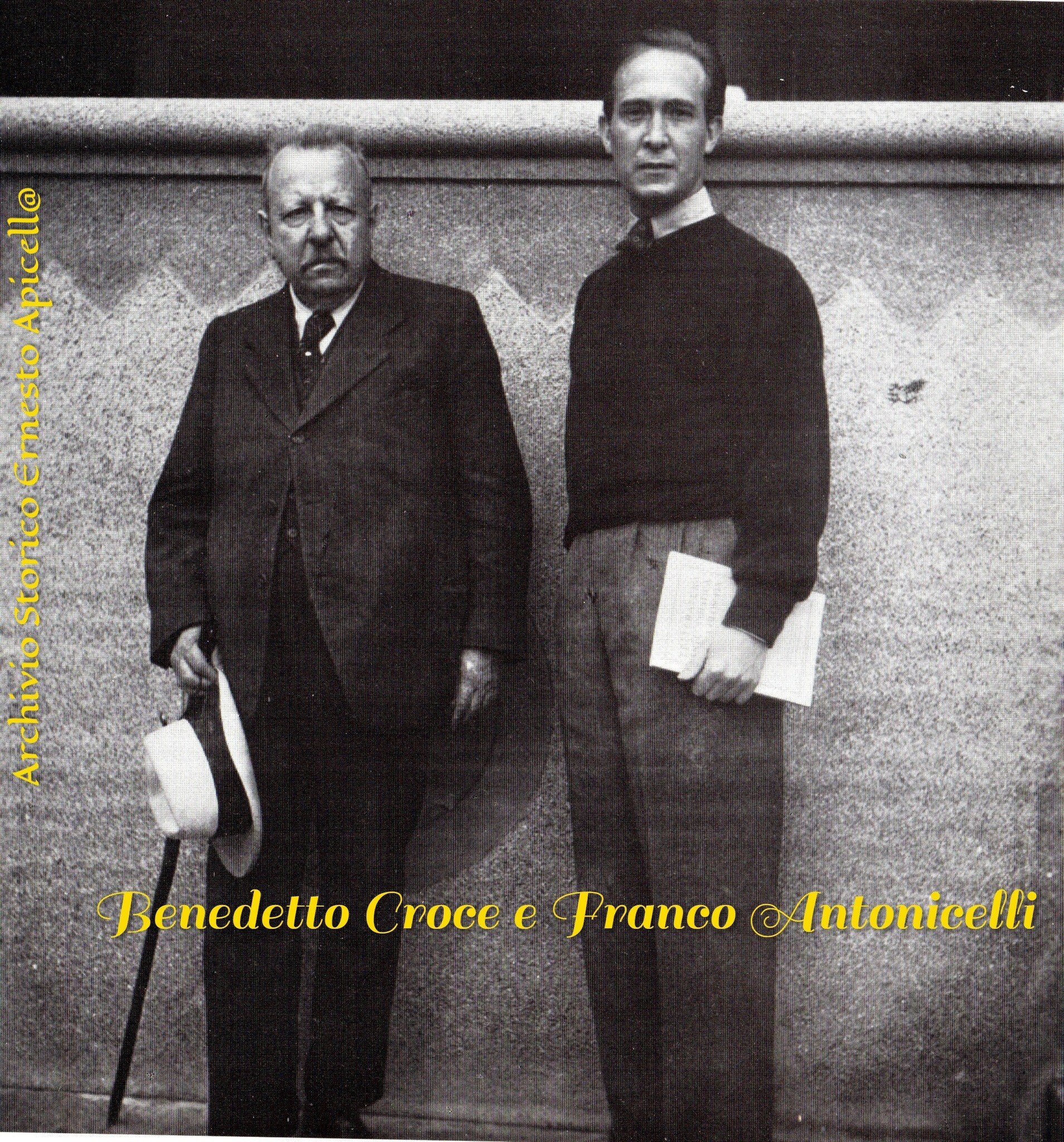 Benedetto Croce e Franco Antonicelli